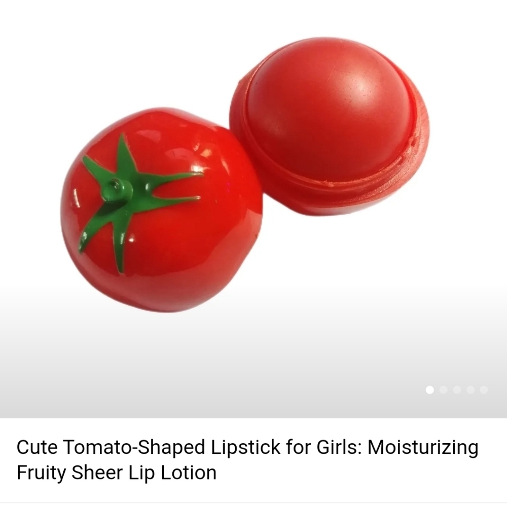 Tomato Shape Lip Stick Balm Solid